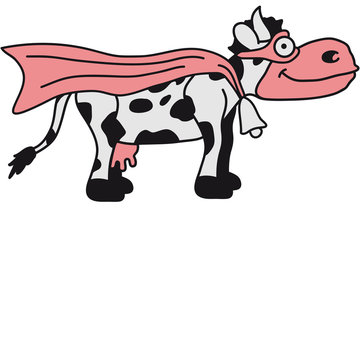 Super Cow Cartoon