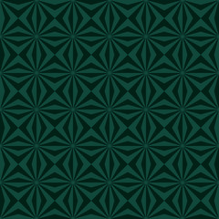 Fototapeta premium Sunbeams in Shades of Green tiled