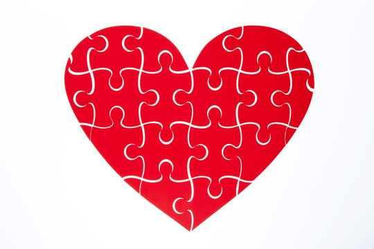 puzzle heart
