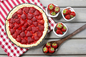 Strawberry tart