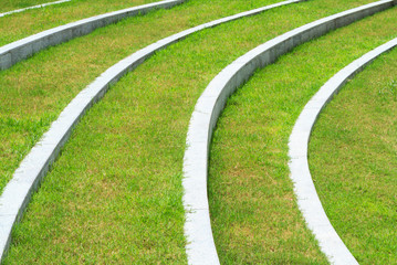 green grass