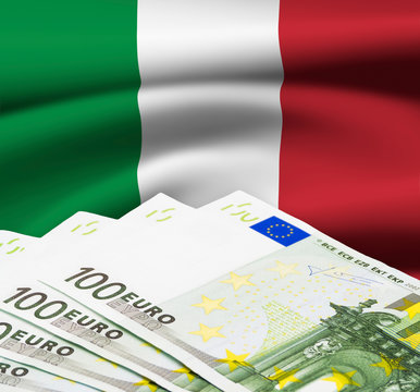 Italian Euro Bills