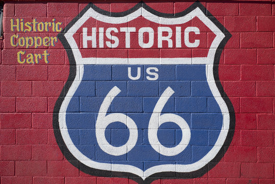 Route 66 sign