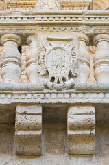 Imperiali castle. Francavilla Fontana. Puglia. Italy.