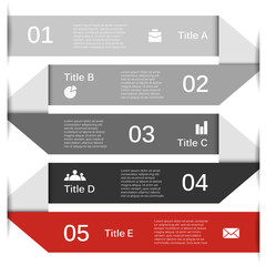 Template for your business presentation (info graphic)