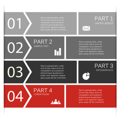 Template for your business presentation (info graphic)