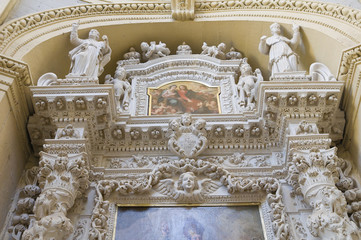 Naklejka premium Church of St. Matteo. Lecce. Puglia. Italy.