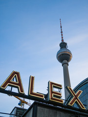 Obraz premium Berlin, Alexanderplatz