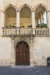 Costantini Palace. Lecce. Puglia. Italy.
