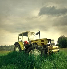 Fotobehang tractor © olly