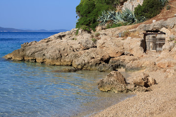 spiaggia di Murvica - Bol, isola di Brac (Croazia)