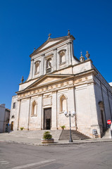 Fototapeta na wymiar Kościół św Rocco. Ceglie. Apulia. Włochy.