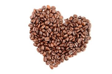 Coffee heart