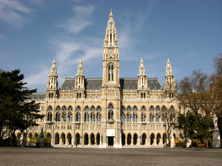 City hall in Wien,Austria