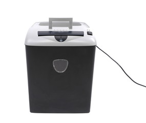 paper shredder isolated on a white background