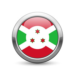 Burundian flag icon web button