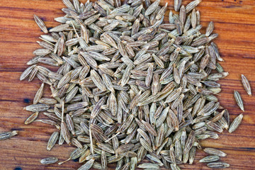 dried cumin seeds