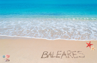 baleares writing