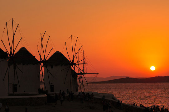 Myconos island