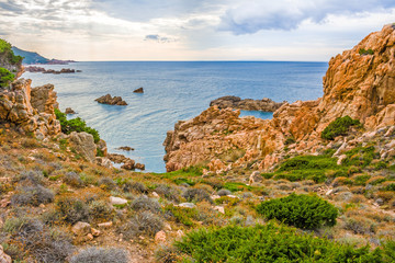 Fototapeta na wymiar Costa Paradiso, Sardinia