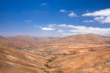 Central Fuerteventura, valley of Betancuria