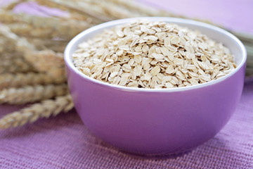 bowl of oats