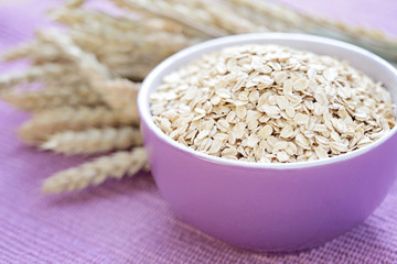 bowl of oats