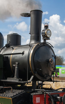Locomotive &agrave; vapeur en Baie de Somme