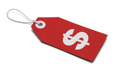 Red Money Tag