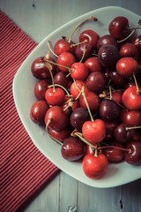 fresh cherries