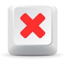 Obraz premium Delete Keyboard Key