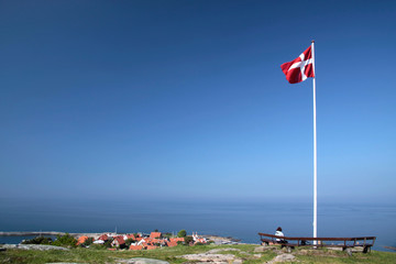 Aussichtspunkt oberhalb von Gudhjem in Bornholm © cmfotoworks