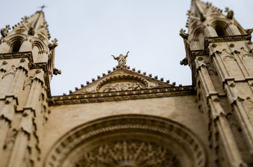 Obraz premium Towers of the Cathedral La Seu, Majorca, Spain