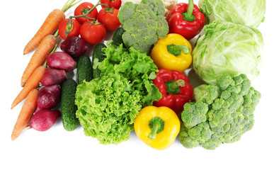 Fresh vegetables close up