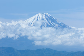 甘利山からの富士山