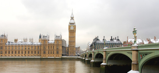 Snow Covered Westminster