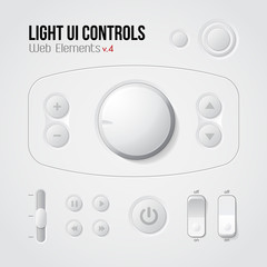 Light UI Controls Web Elements 4
