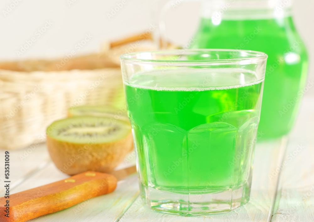 Poster kiwi drink