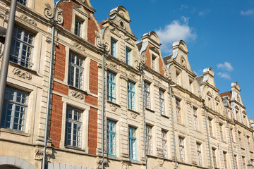 Fototapeta premium Buildings in The Grande Place Arras