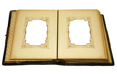 altes Jugendstil Fotoalbum, Photoalbum um 1900