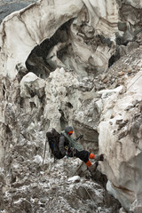 The passage of the icefall