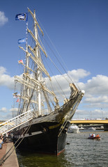 bateau le Belem, Gréement , armada 2013, Rouen, 76