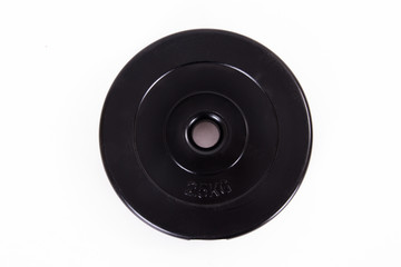 Black Barbell Disk