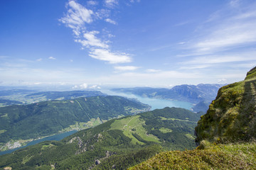 Naklejka premium Schafberg Panorama