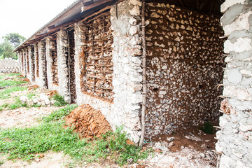 Building house in Africa