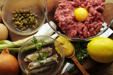 Steak tartare 타르타르 스테이크 Bistecca alla tartara