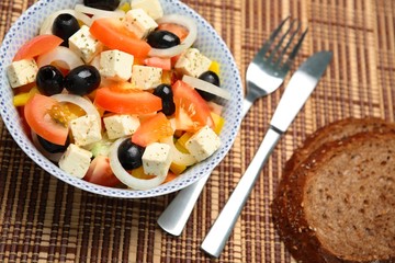 A Light Salad Meal