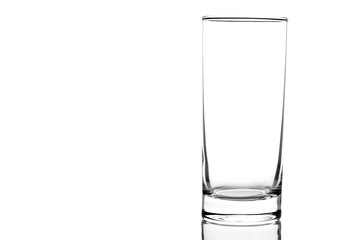 An empty glass