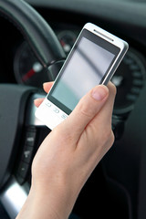 Text or SMS and drive