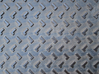 Grunge iron floor